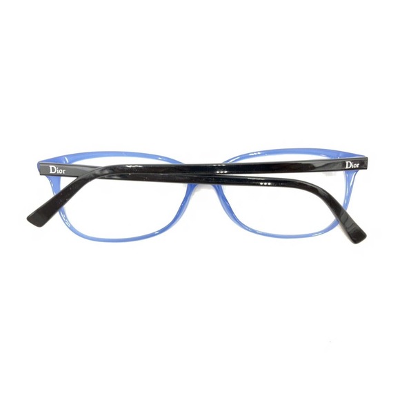 Christian Dior CD 3271 Blue Black Eyeglasses Frames 53-13 140 Italy Designer - Picture 11 of 12